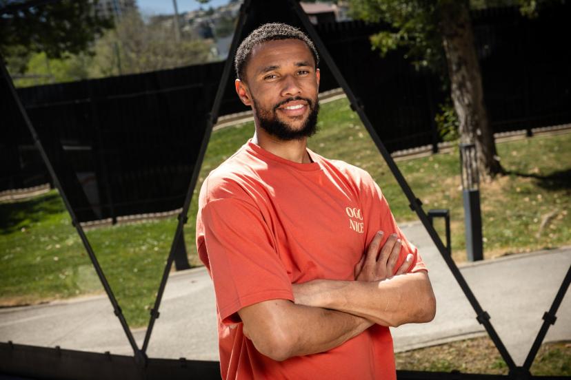 Yéhvann Diouf a été recruté par l'OGCN à l'été 2025. (C. Mahoudeau/L'Équipe)