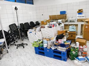 Équipements sanitaires modernes installés dans les nouveaux CSI