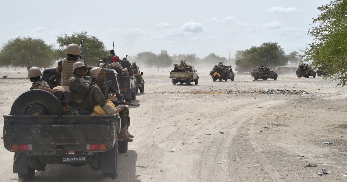 Forces armées africaines luttant contre Boko Haram au lac Tchad, Nigeria