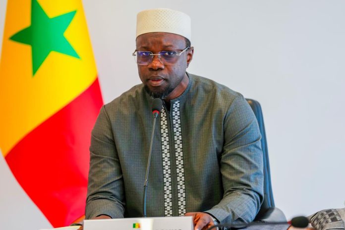 Ousmane Sonko au Parlement sénégalais