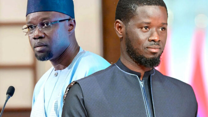 Bassirou Diomaye Faye et Ousmane Sonko, deux figures du pouvoir au Sénégal