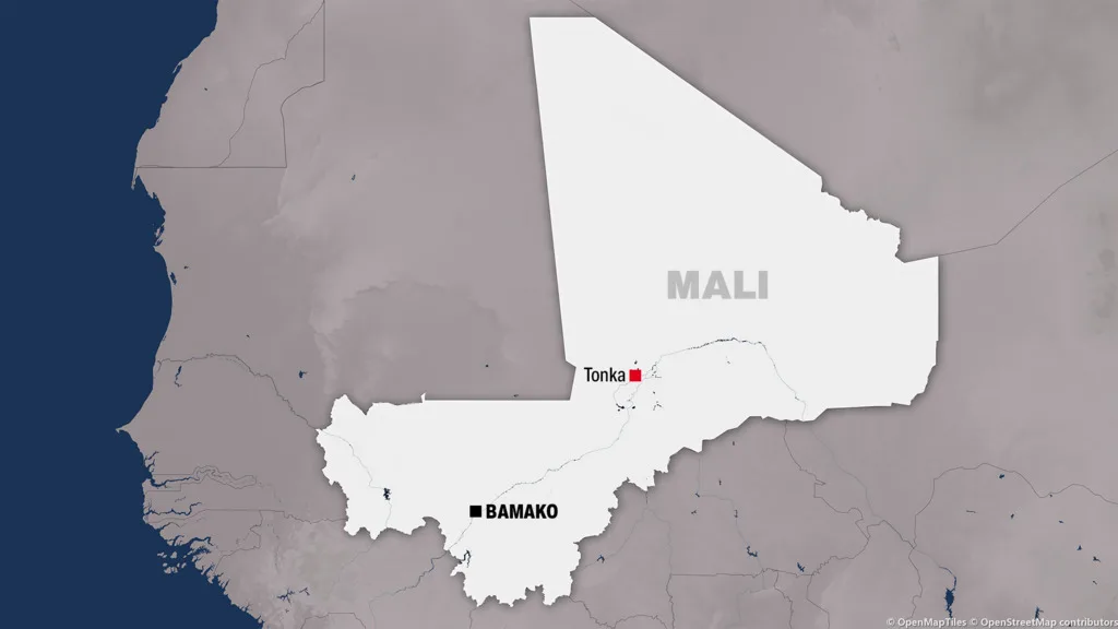 Village de Tonka au Mali marqué par les tensions sécuritaires