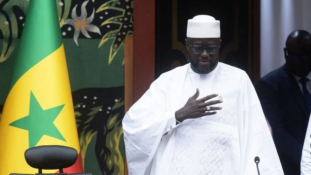 Portrait officiel de Malick Ndiaye, ancien président de l'Assemblée nationale du Sénégal