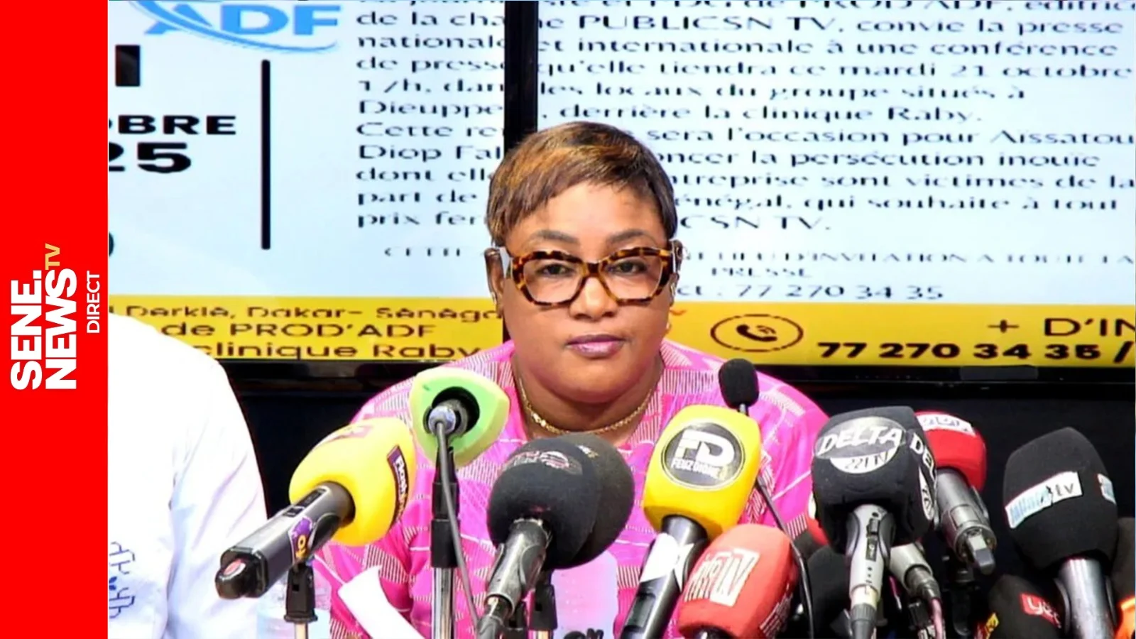 Aïssatou Diop Fall lors de son audition