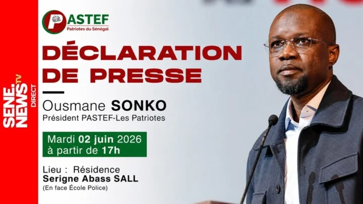 Ousmane Sonko s'exprime après l'annonce du nouveau gouvernement sénégalais