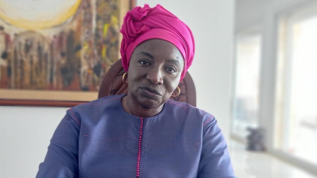 Aminata Touré, à son domicile à Dakar.