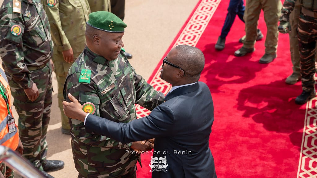 Les présidents du Bénin et du Niger lors de leur rencontre diplomatique