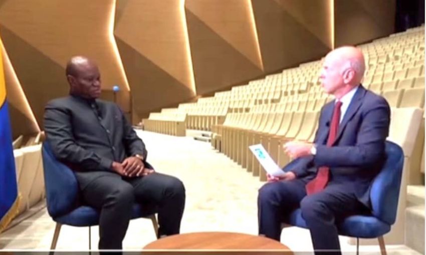 Entretien exclusif entre Oligui Nguema et Marc Perelman à la Cité de la Démocratie