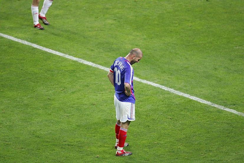 Zidane rate son penalty contre la Chine en 2006