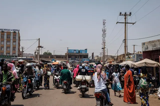 marché au Mali