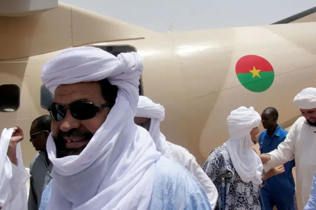 Iyad Ag Ghaly à Kidal en 2012