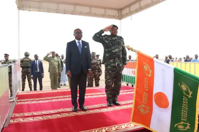Romuald Wadagni, président du Bénin, lors de sa visite au Niger en juin 2024, marque un tournant dans les relations bilatérales.
