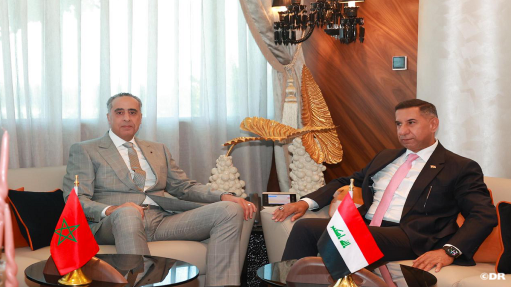 Réunion entre Abdellatif Hammouchi et l’ambassadeur irakien à Rabat