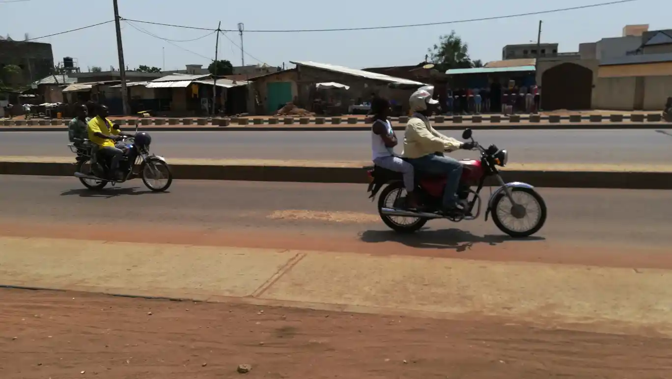 Zémidjan taxi moto dans la Commune d'Abomey-Calavi