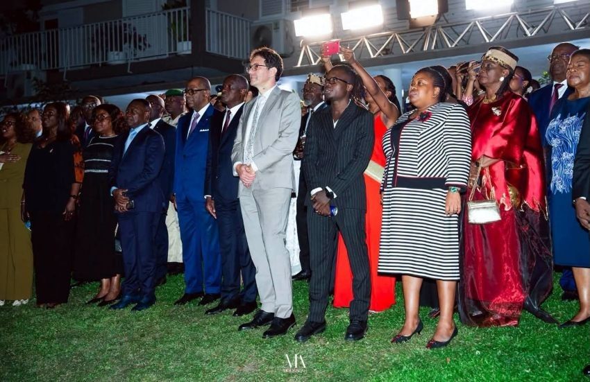 Célébration de la fête nationale française à la résidence de France au Gabon le 14 juillet 2026