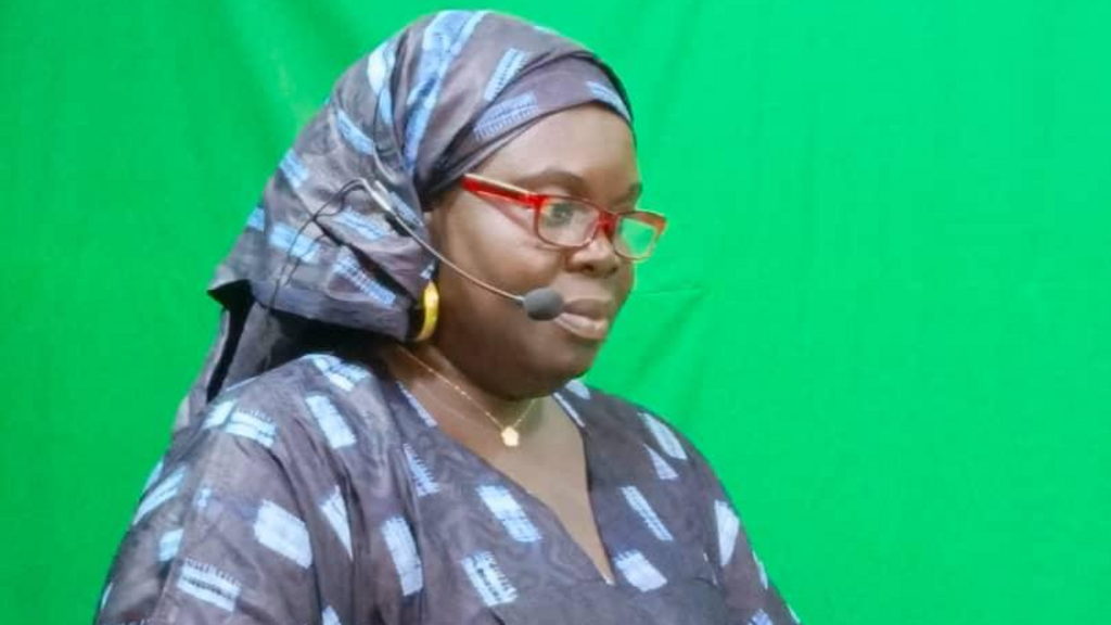 Mariama Sonko lors du lancement du mouvement panafricain Nous sommes la solution au Togo en juillet 2026