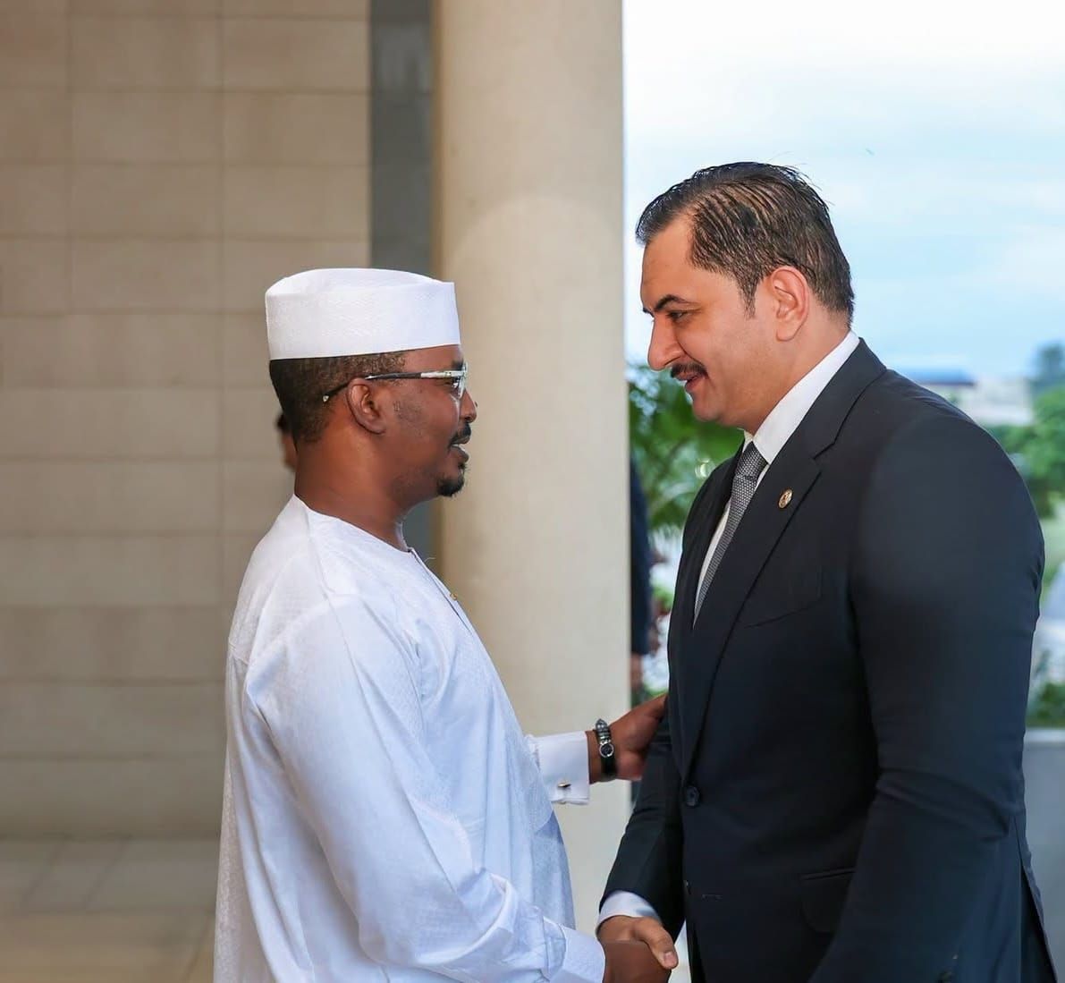 Rencontre entre le général Saddam Haftar et le maréchal Mahamat Idriss Déby Itno