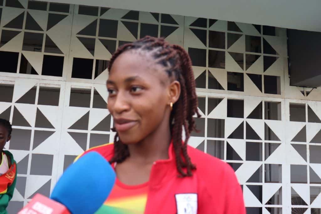 Zalissa Zongo, athlète burkinabè victorieuse aux Championnats U18 et U20
