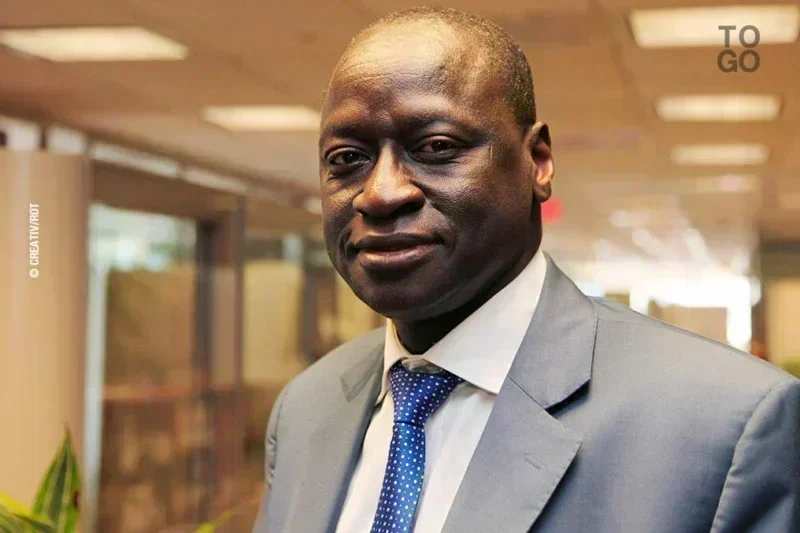 Ousmane Diagana, vice-président de la Banque mondiale pour l'Afrique de l'Ouest et du Centre, lors d'une réunion