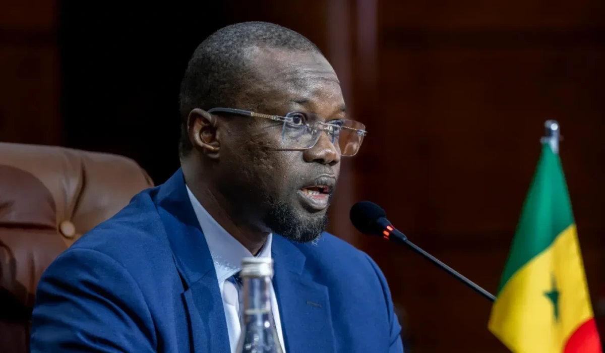Portrait de Ousmane Sonko devant le Parlement sénégalais